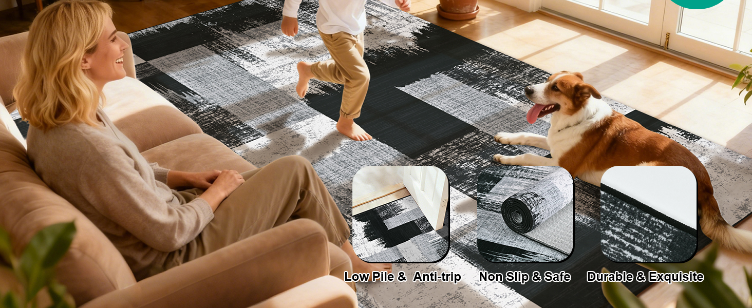 modern washable rugs 5x8