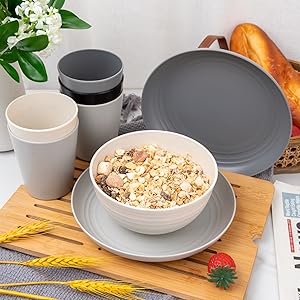 reusable dinnerware