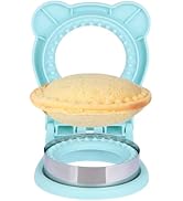 Sandwich Cutter and Sealer, Stainless Steel Uncrustable Sandwich Maker with Crimper,Round Circle ...