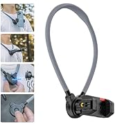 SOH Magnetic Neck Mount for Phone, Neck Cell Phone Holder POV/Vlog Selfie Mount Hand Free Adjusta...