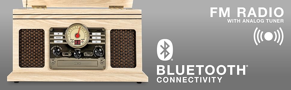 FM Radio and Bluetooth Speaker