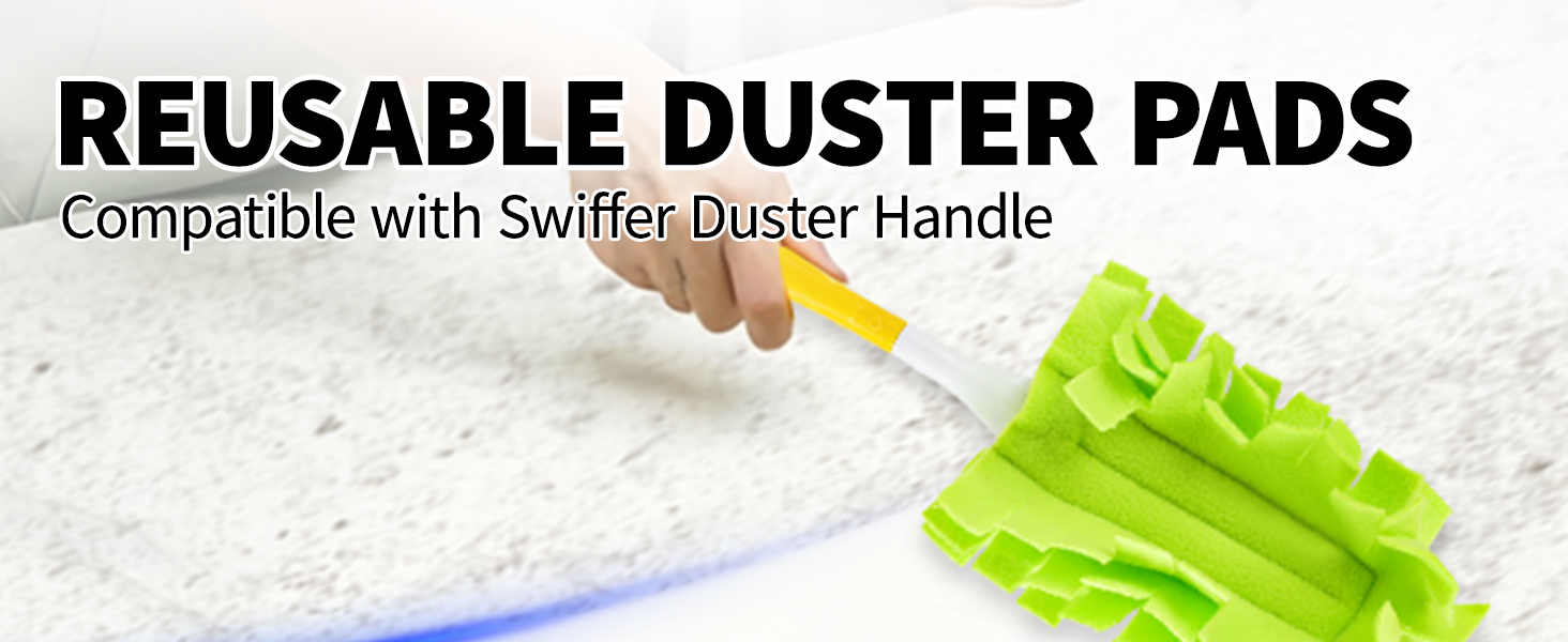 reusable swiffer duster pads