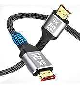 HDMI 2.1 Cable 1.8m(6Ft) 8K Ultra HD 48Gbps High Speed 8K60 4K120 eARC HDR10 4:4:4 HDCP 2.2&amp;2.3 D...
