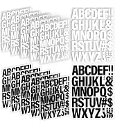 10 Sheets 440 Pieces Iron on Letters, 2 Inch Iron on Vinyl Letters, Heat Transfer Letters with A-...