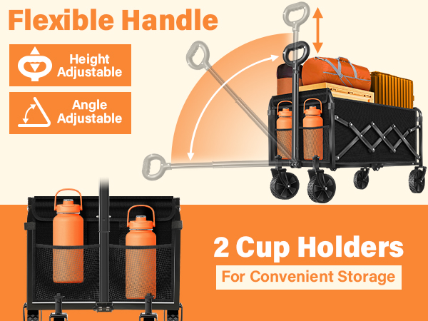 wagons carts foldable collapsible wagon with wheels