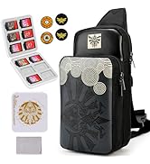 Owngen Cute Carrying Storage Bag Compatible with Nintendo Switch/Lite/OLED, Portable Sling Crossb...