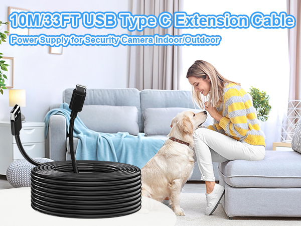 usbc extension cable 10m