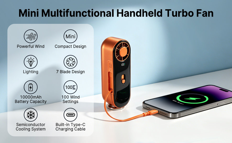mini portable fan