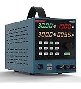 Programmable DC Power Supply (0-30 V 0-10 A) HM310T High Precision 4-Digit Voltage Current Power ...