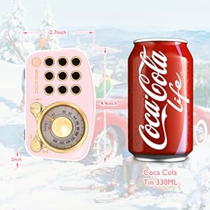 retro radio bluetooth speaker