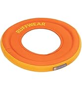 Ruffwear, Hydro Plane Dog Frisbee, Soft Buoyant Foam Floating Fetch Toy, Lightweight Interactive ...