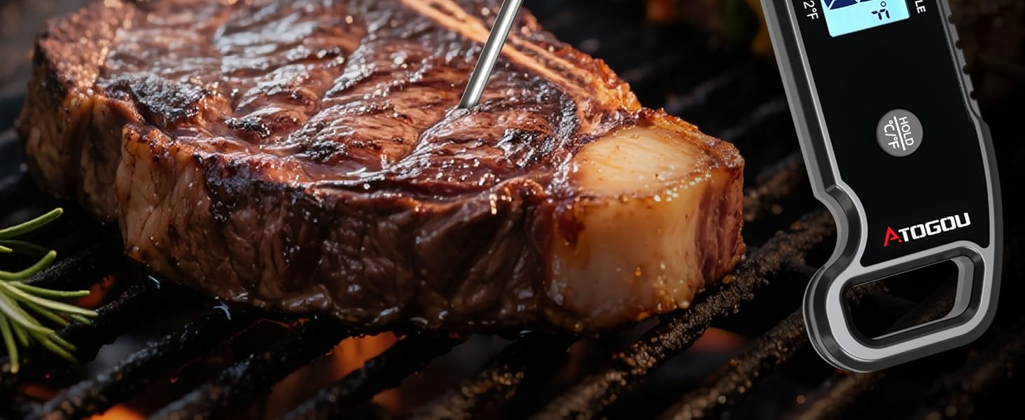 ATOGOU Thermocouple Meat Thermometer