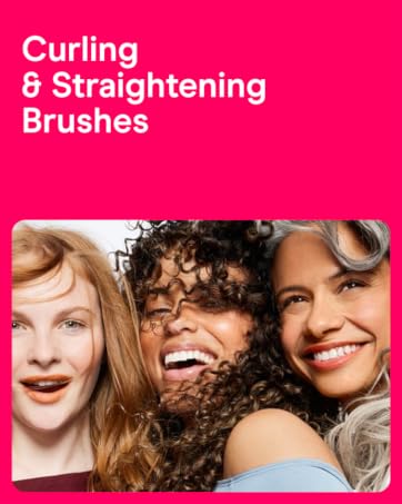 Curling &amp;amp; straightening brushes