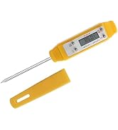 Ausenzup Meat Thermometer - Digital Food Thermometer for Cooking Kitchen - Automatic Calibration ...