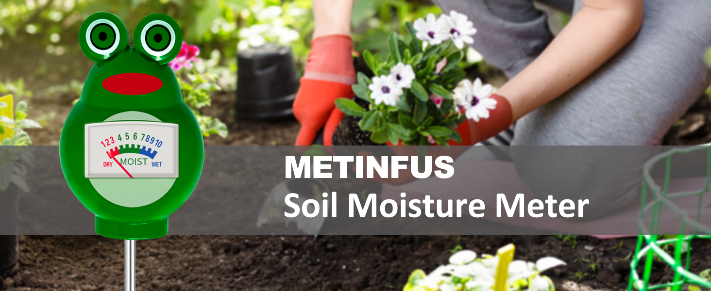 METINFUS Soil Moisture Meter for Plants