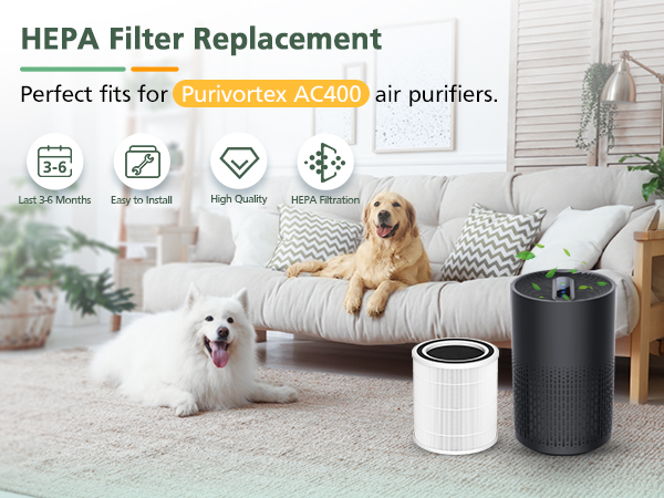 AC400 Air Purifi-ers Replacement Filter