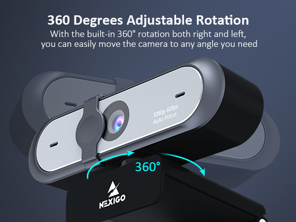 360 degree camera with the built - in - 360 degree rotation