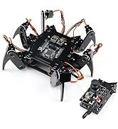 Freenove Hexapod Robot Kit with Remote (Compatible with Arduino IDE), App Remote Control, Walking...