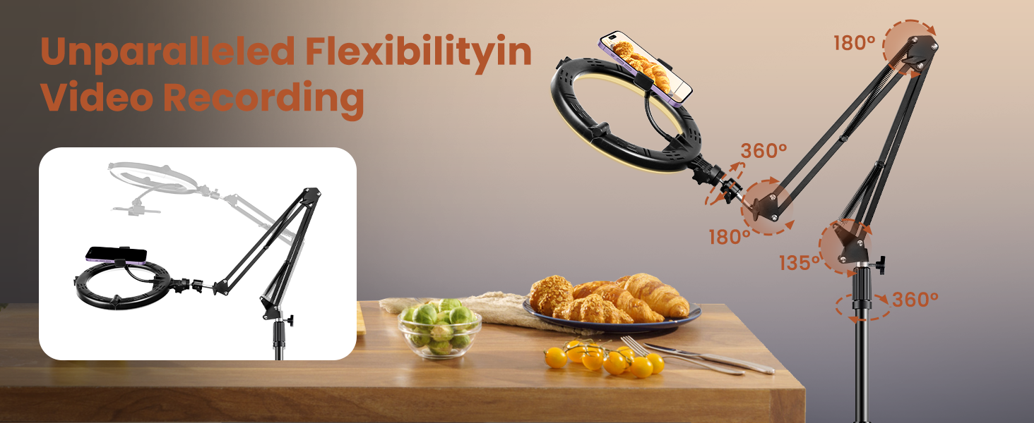 ring light with stand