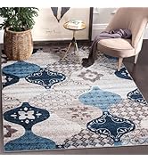 Domitapis Area Rug 4×6, Large Vintage Boho Rug,Ultra-Soft Low Pile, Washable, Non Slip,Stain Resi...