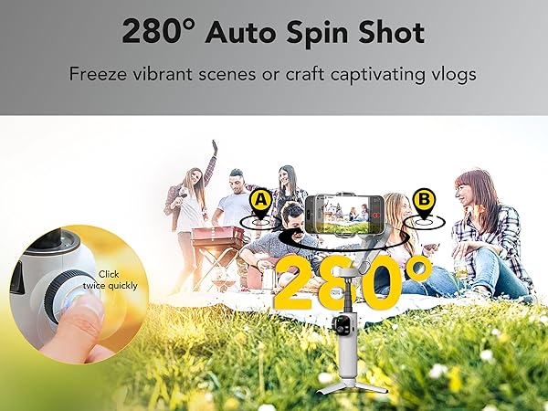 280° Auto Spin Shot