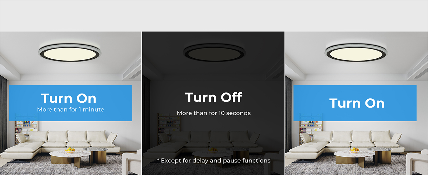 close to ceiling light led flush mount fixture flushmount lamp blnan rgb color changing changeable