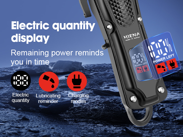 HIENA PRO BLACK Hair Clipper
