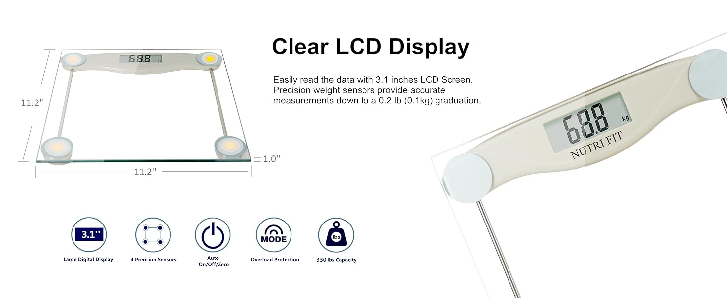 EB9068 Clear LCD Display