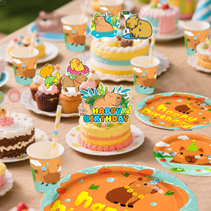 capybara party supplies