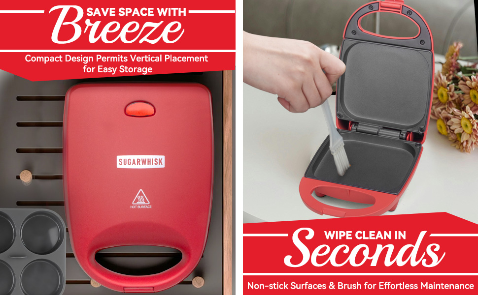 Easy to clean &amp;amp; store