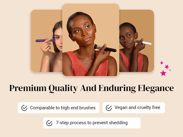 foundation brush, foundation brush for liquid makeup, kabuki brush, kabuki foundation brush