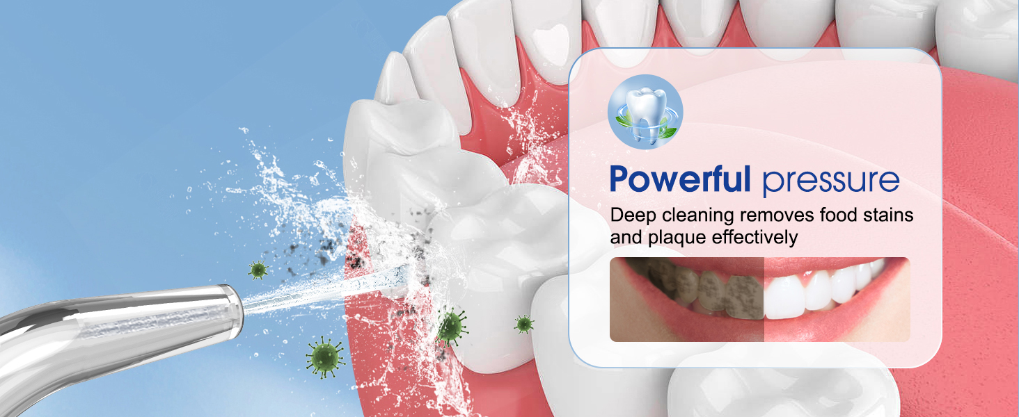 Powerful pressure hilo dental de agua