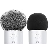 Mic Cover Compatible with Blue Yeti, ChromLives Microphone Windscreen, Foam Cover Furry Wind Muff...