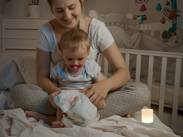 changing diapers lámparas para bebes de noche baby night light kids rechargeable rechargable newborn