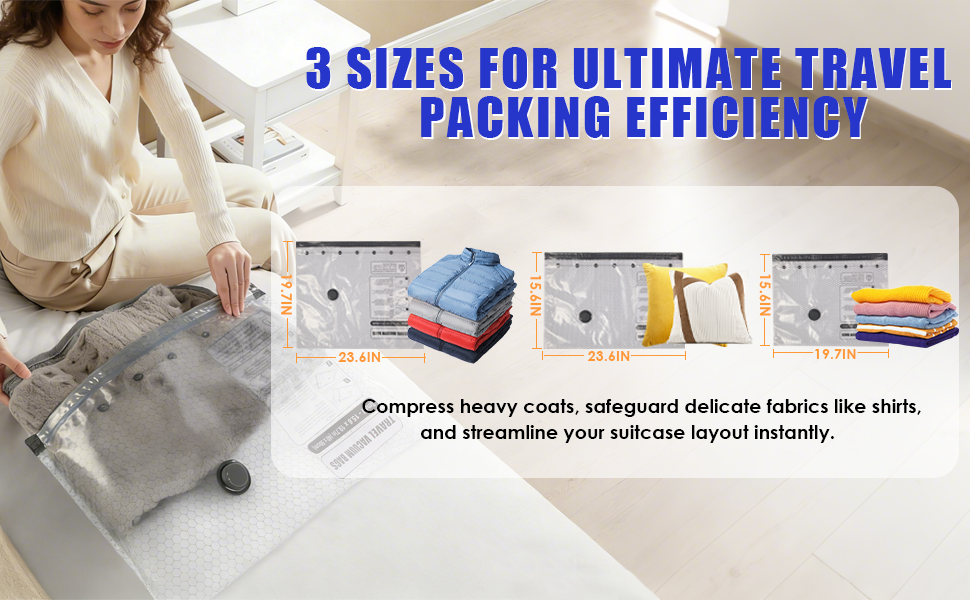 vacuum storage bags, vacuum seal bags for clothing, travel vacuum bags with pump, vacuum bags