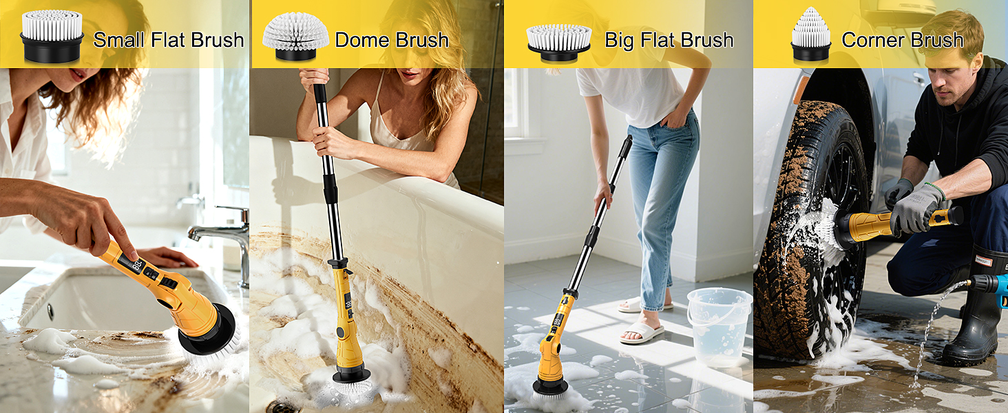 electric cleaning brush