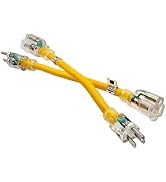 short extension cord splitter 12ga extension cord pigtail rv extension cord outdoor power strip cord