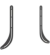 WALI Universal Soundbar Mount for TV, Heavy-Duty Bracket for Mounting Above or Below Screen, Leng...