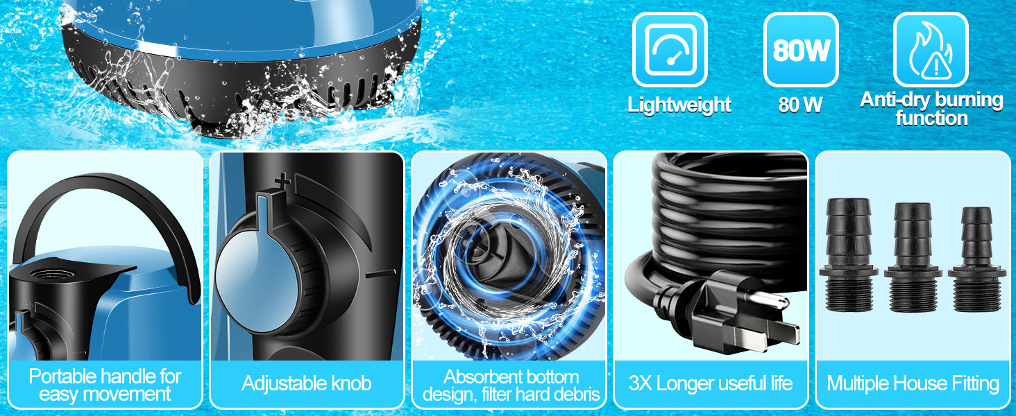 submersible water pump