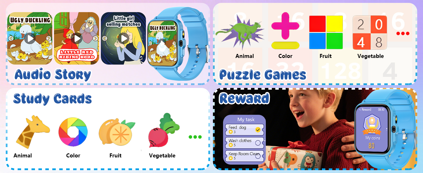 boys kid smart watch