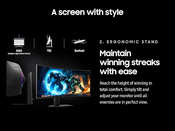 G75F Ultrawide Curved Gaming Monitor