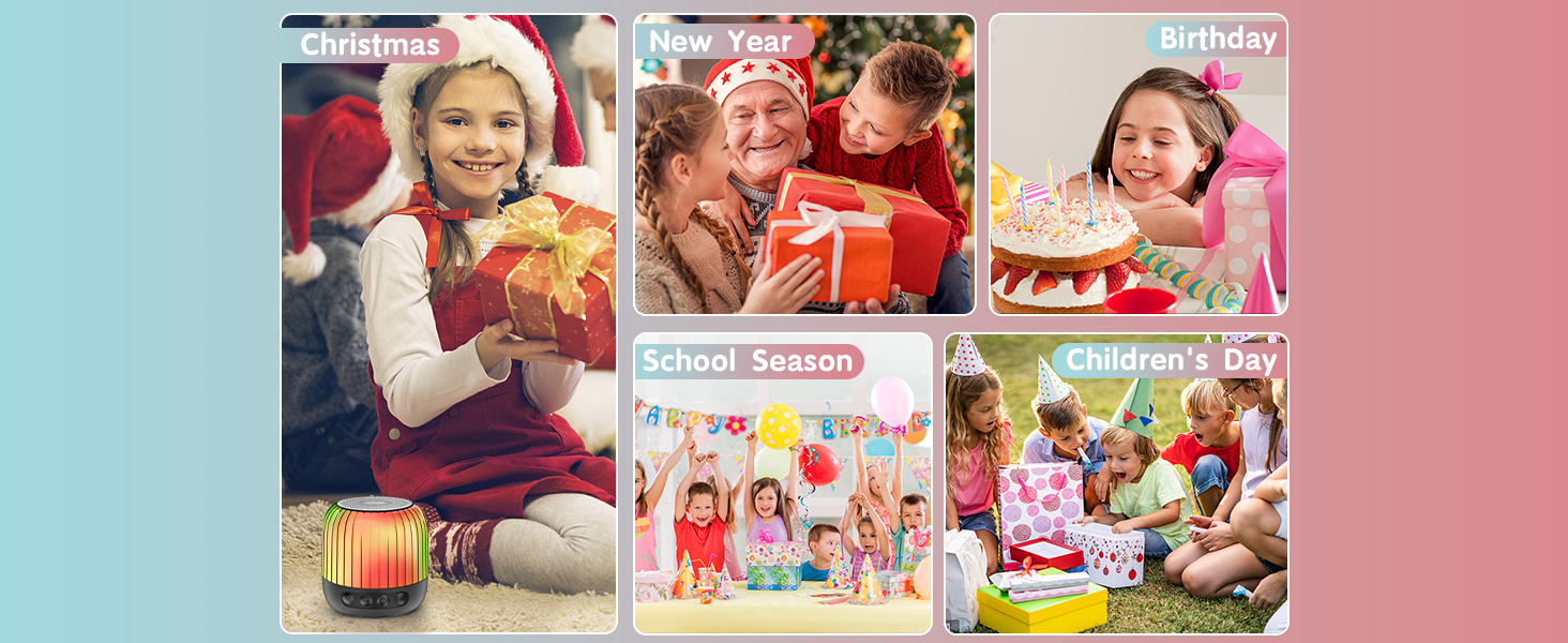 Night Light Bluetooth Speaker