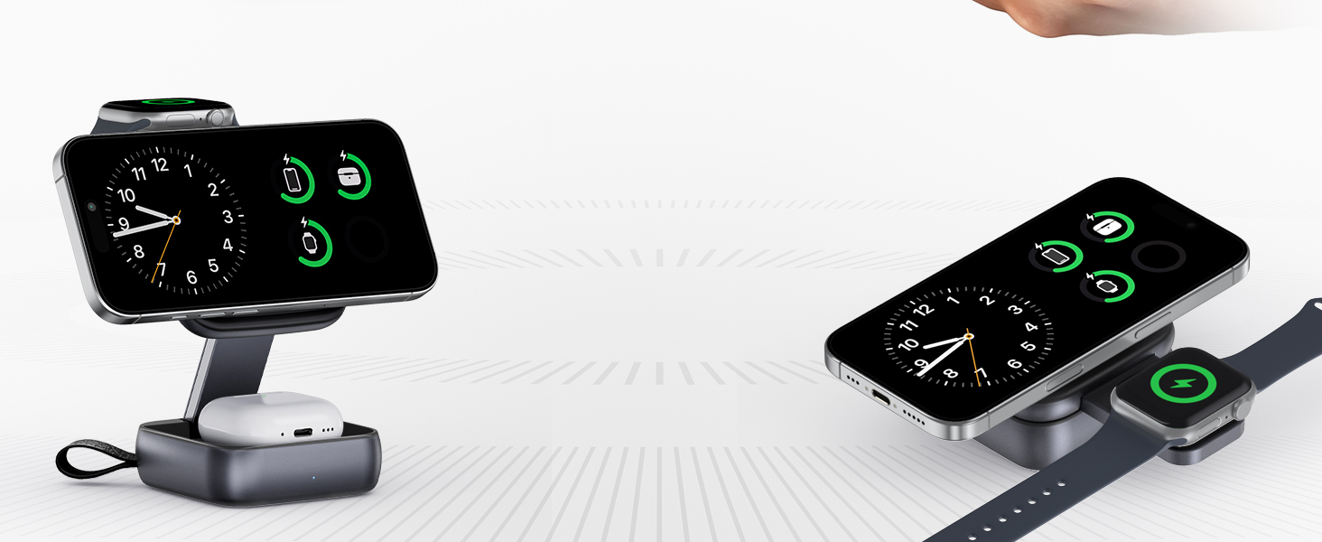 3 in 1 Wireless Charging Station