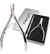 LePinko Salon-Quality Cuticle Trimmer with Cuticle Pusher, Super Labor-saving Cuticle Cutter, Sha...