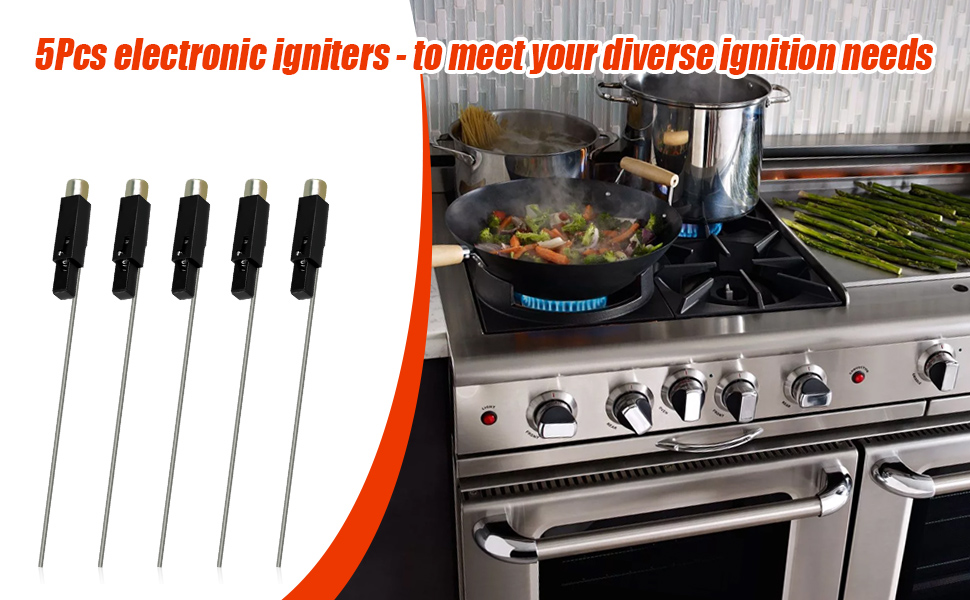 EMIHO 5Pcs Piezoelectric Fire Wire Copper Cap