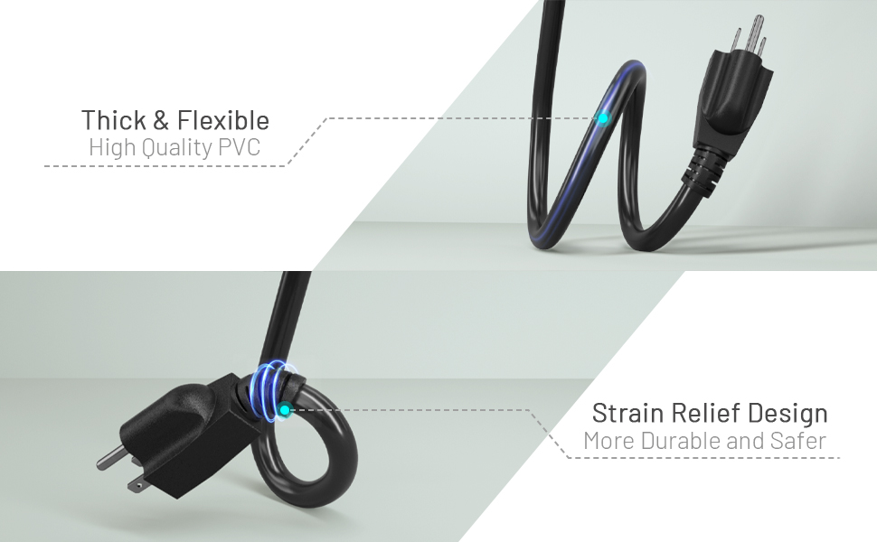 thick flexible extension cord