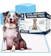 American Kennel Club Ultra Absorbent Odor Control Scented Training Pads for Dogs Leak-Proof Quick...
