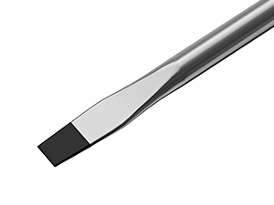 Slotted Tips Screwdriver 