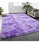 Deerhoo Soft Modern Shaggy Fluffy Carpets for Living Room Bedroom Girls Room Nursery Home Decor, ...