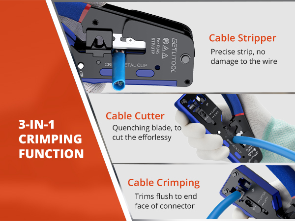 RJ45 Crimping Tool Kit